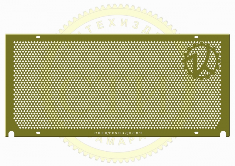 Рамка капота К-701