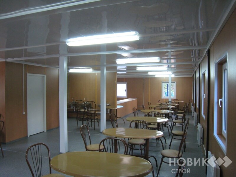 Модульные столовые под ключ