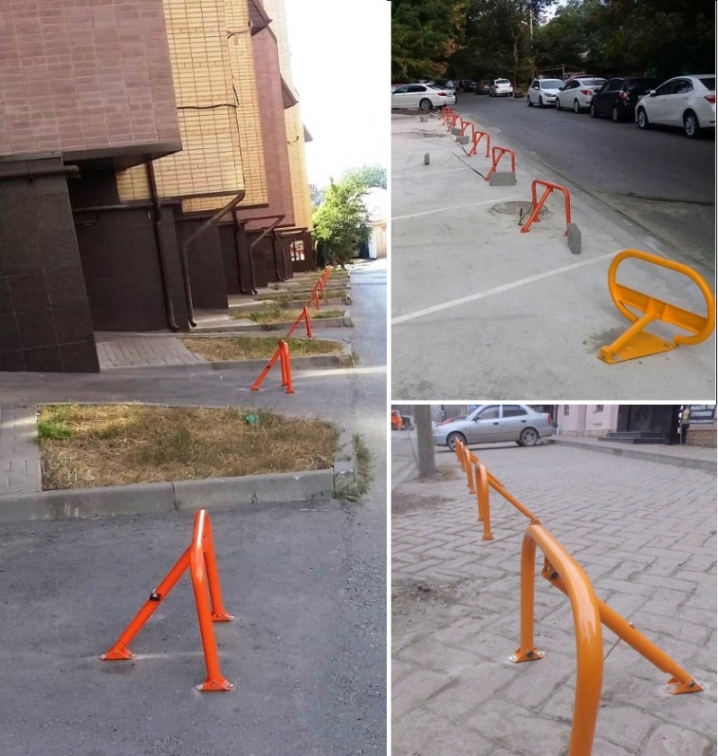 Парковочные барьеры в Ростове-на-Дону