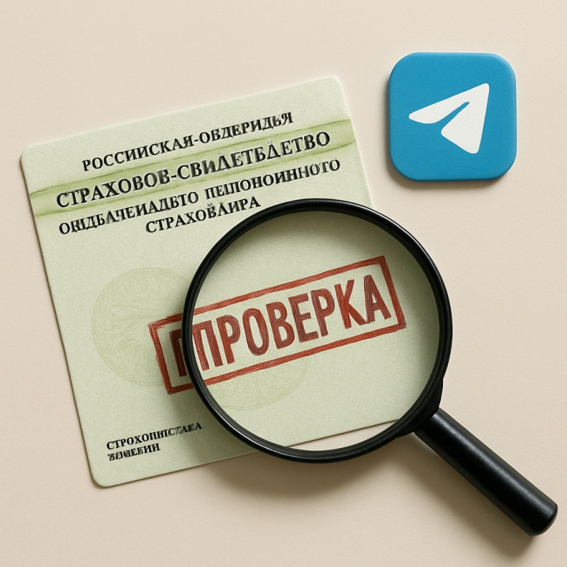Проверка и поиск по СНИЛС